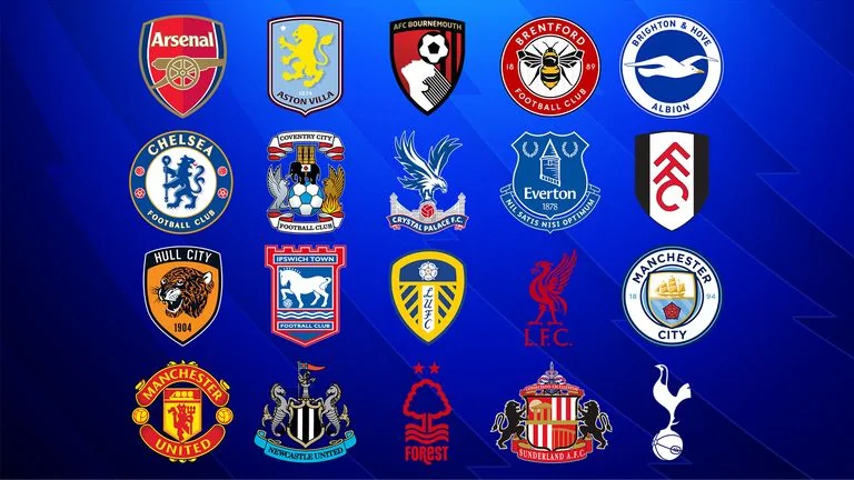 Sky Sports Premier League coverage graphic
